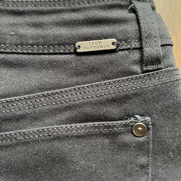 Lady hathaway black jeans, slim fit size 4 x30 - Picture 3 of 6